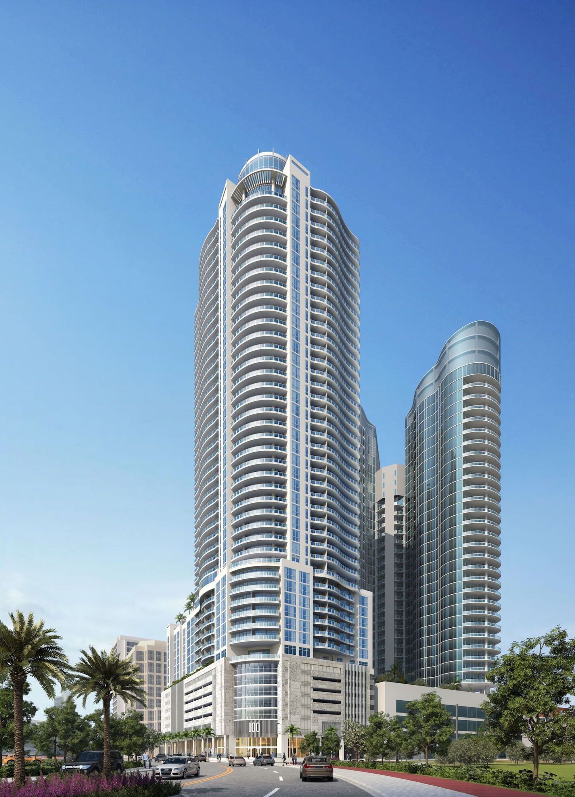 100 Las Olas view